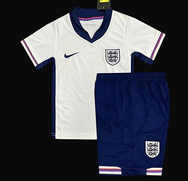 2024 Kids England Home Jersey