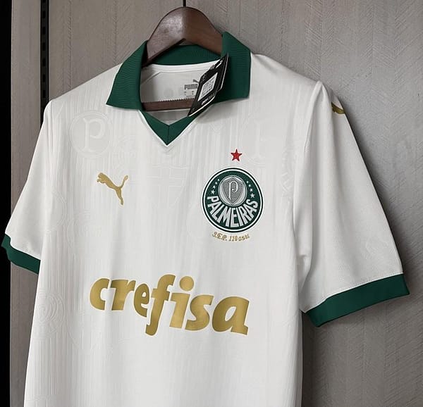 24/25 Palmeiras Away White Jersey - Image 5
