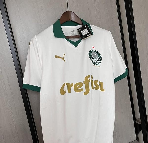 24/25 Palmeiras Away White Jersey - Image 6