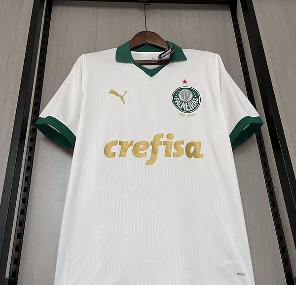 24/25 Palmeiras Away White Jersey - Image 7