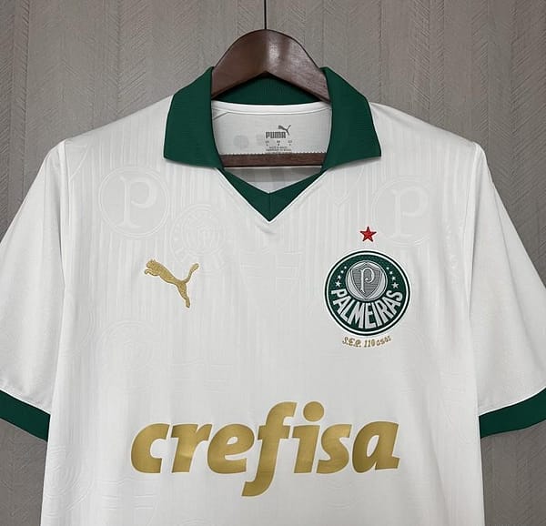 24/25 Palmeiras Away White Jersey - Image 14