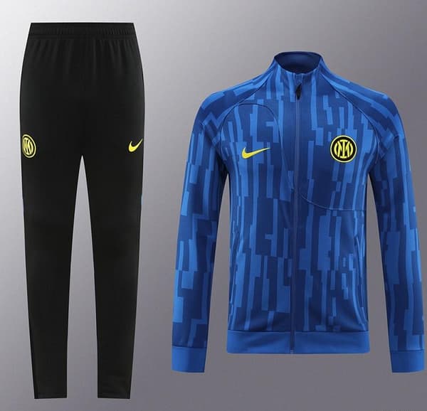 23/24 Inter Milan Blue Full Zipper Jacket+Pants - Image 7