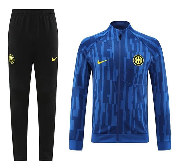 23/24 Inter Milan Blue Full Zipper Jacket+Pants - Image 9