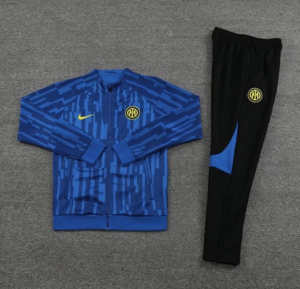 23/24 Inter Milan Blue Full Zipper Jacket+Pants - Image 10