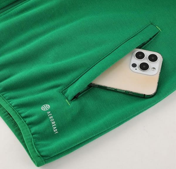 2023 Adidas Green Hoodie Full Zipper Jacket +Pants - Image 2
