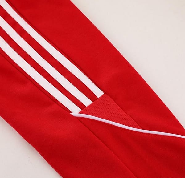 2023 Adidas Red Hoodie Full Zipper Jacket +Pants - Image 9