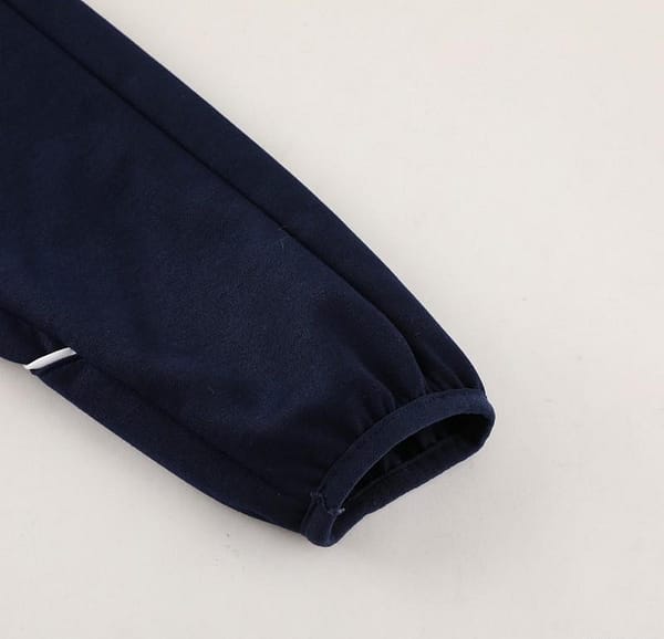 2023 Adidas Navy Hoodie Full Zipper Jacket +Pants - Image 9