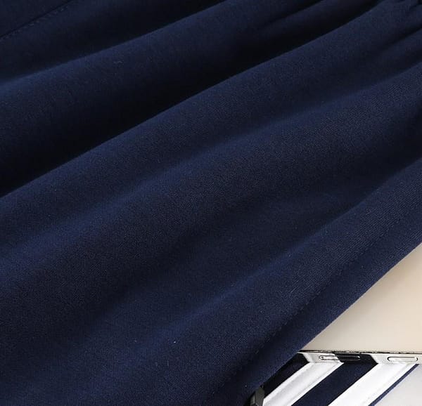 2023 Adidas Navy Hoodie Full Zipper Jacket +Pants - Image 15