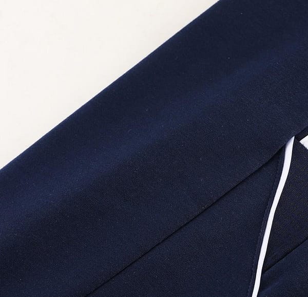 2023 Adidas Navy Hoodie Full Zipper Jacket +Pants - Image 19