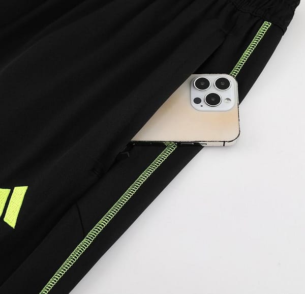 23/24 Arsenal Black Half Zipper Jacket+Pants - Image 11