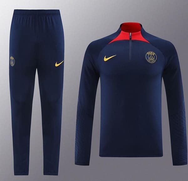 23/24 PSG Navy Half Zipper Jacket+Pants - Image 19