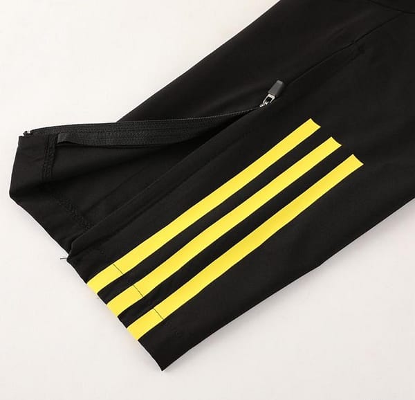 23/24 Adidas Black/White Full Zipper Jacket+Pants - Image 7