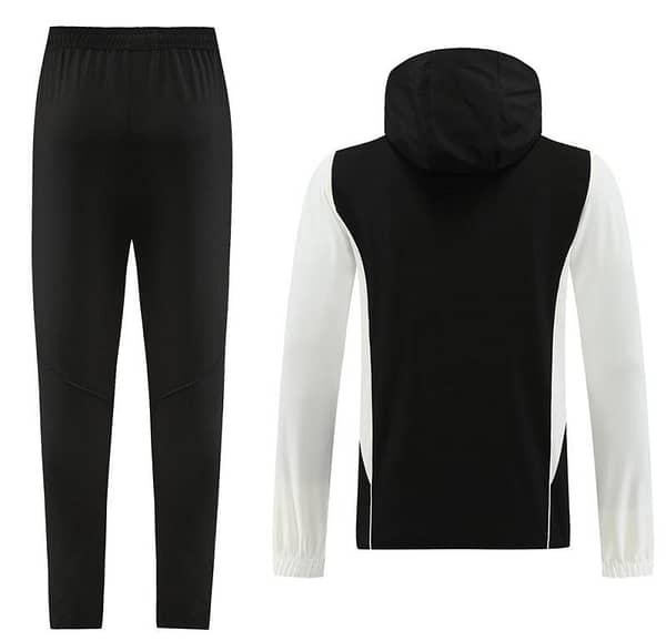 23/24 Adidas Black/White Full Zipper Jacket+Pants - Image 19