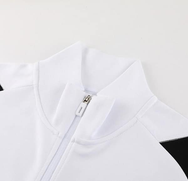 23/24 Juventus White Full Zipper Jacket+Pants - Image 10
