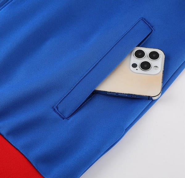 23/24 Olympique Lyonnais Blue Lyon Blue Full Zipper Jacket+Pants - Image 19