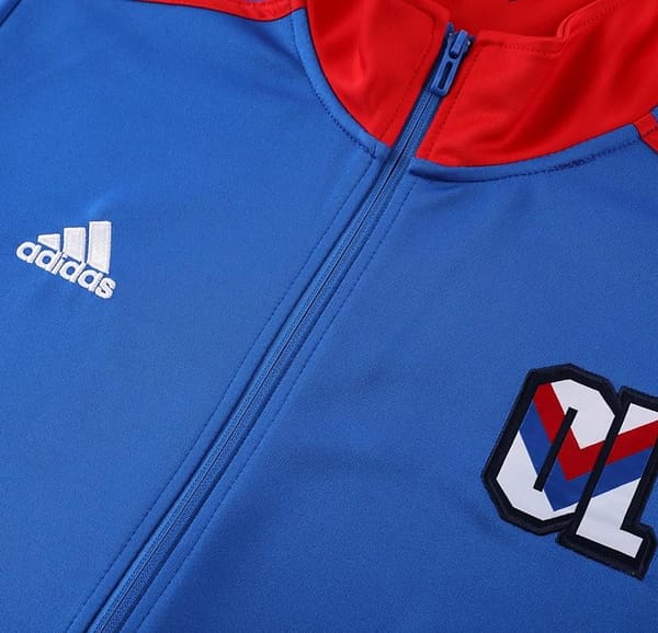 23/24 Olympique Lyonnais Blue Lyon Blue Full Zipper Jacket+Pants - Image 21