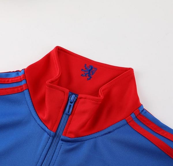23/24 Olympique Lyonnais Blue Lyon Blue Full Zipper Jacket+Pants - Image 22