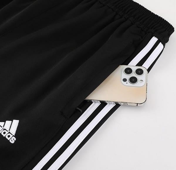 23/24 Manchester United Green White Stripe Full Zipper Jacket+Pants - Image 16