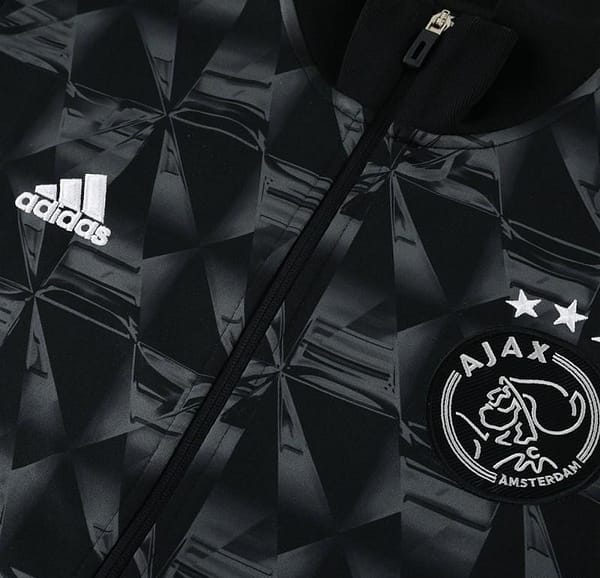 23/24 Ajax Black Full Zipper Jacket+Pants - Image 7