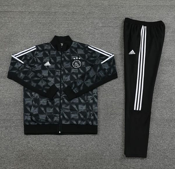 23/24 Ajax Black Full Zipper Jacket+Pants - Image 9