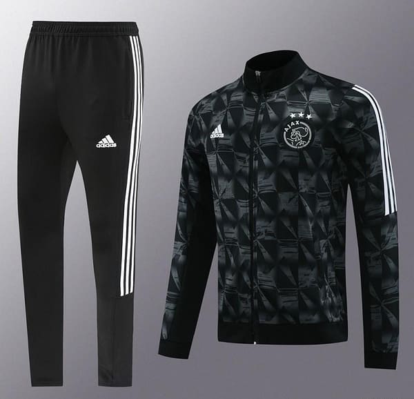 23/24 Ajax Black Full Zipper Jacket+Pants - Image 18
