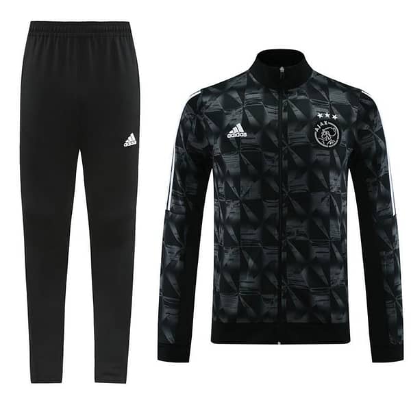 23/24 Ajax Black Full Zipper Jacket+Pants - Image 20