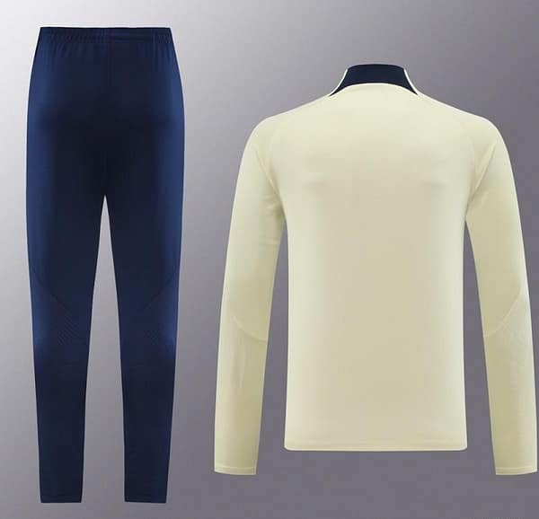 23/24 PSG Yellow Half Zipper Jacket+Pants - Image 12