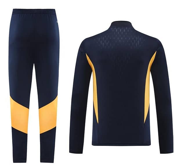 23/24 Real Madrid Navy Half Zipper Jacket+Pants - Image 13