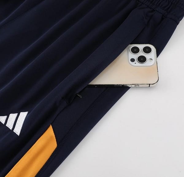 23/24 Real Madrid Navy Half Zipper Jacket+Pants - Image 18