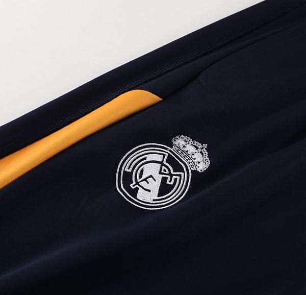 23/24 Real Madrid Navy Half Zipper Jacket+Pants - Image 19