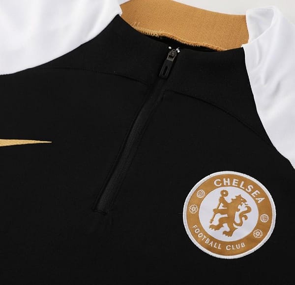 23/24 Chelsea Black Half Zipper Jacket+Pants - Image 12