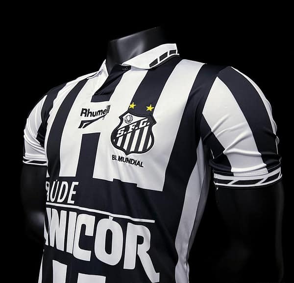 Retro 96/97 Santos Away Jersey - Image 3
