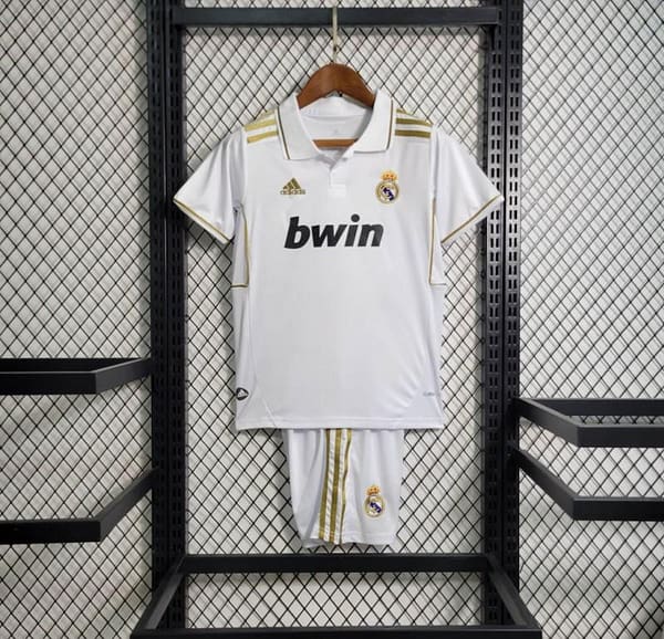 Retro 11-12 KIDS Real Madrid Home Jersey