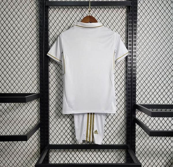 Retro 11-12 KIDS Real Madrid Home Jersey - Image 2
