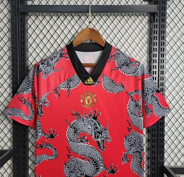 Retro 19/20 Manchester United Spring Festival China Dragon Special Edition Jersey - Image 3