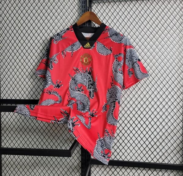 Retro 19/20 Manchester United Spring Festival China Dragon Special Edition Jersey - Image 4