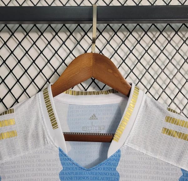 Retro 2021 Argentina x Maradona Tribute Home Jersey - Image 3