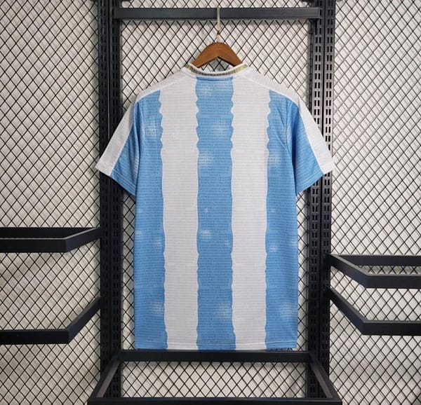 Retro 2021 Argentina x Maradona Tribute Home Jersey - Image 4