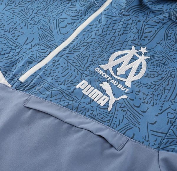 23/24 Brazil Blue Half Zipper Jacket+Pants - Image 7