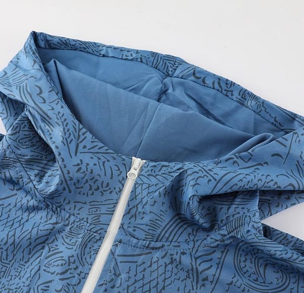 23/24 Brazil Blue Half Zipper Jacket+Pants - Image 8