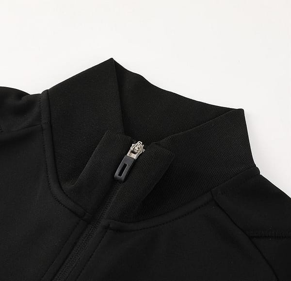 23/24 Juventus Black Full Zipper Jacket+Pants - Image 3