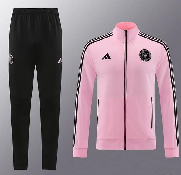 23/24 Inter Miami Pink Full Zipper Jacket+Pants - Image 5
