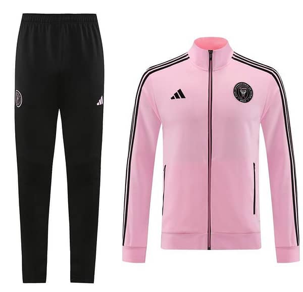 23/24 Inter Miami Pink Full Zipper Jacket+Pants - Image 6