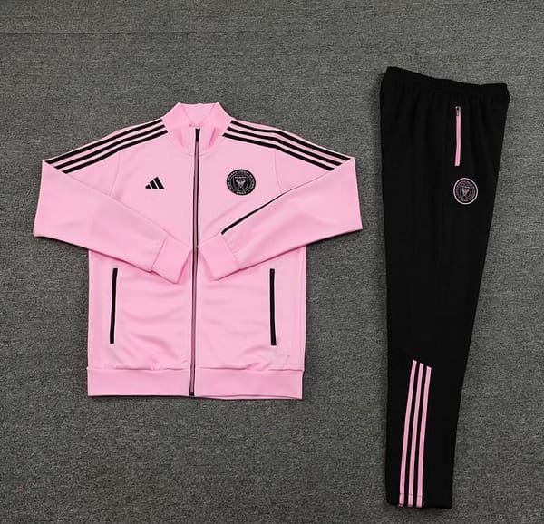 23/24 Inter Miami Pink Full Zipper Jacket+Pants - Image 17