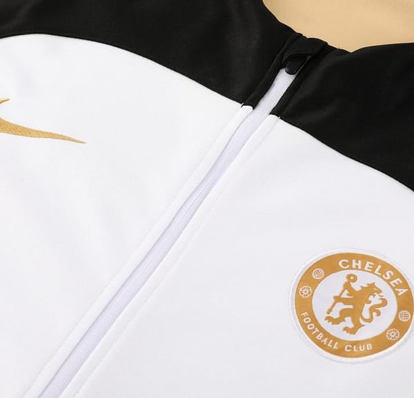 23/24 Chelsea White Full Zipper Jacket+Pants - Image 8