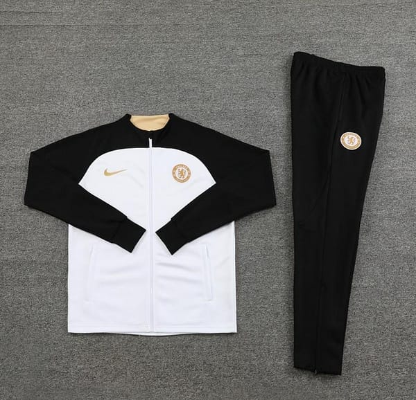 23/24 Chelsea White Full Zipper Jacket+Pants - Image 21
