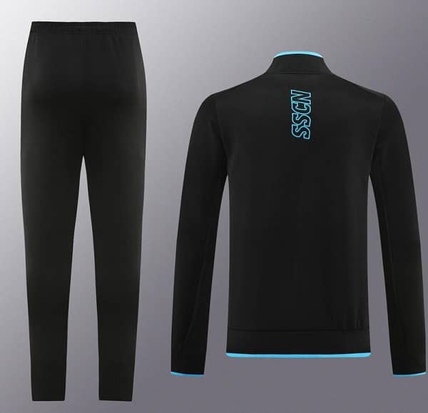 23/24 Napoli Black Full Zipper Jacket+Pants - Image 18