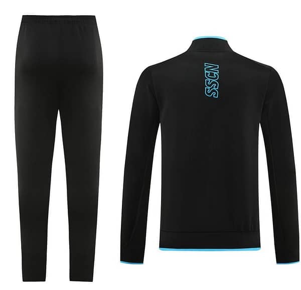 23/24 Napoli Black Full Zipper Jacket+Pants - Image 19