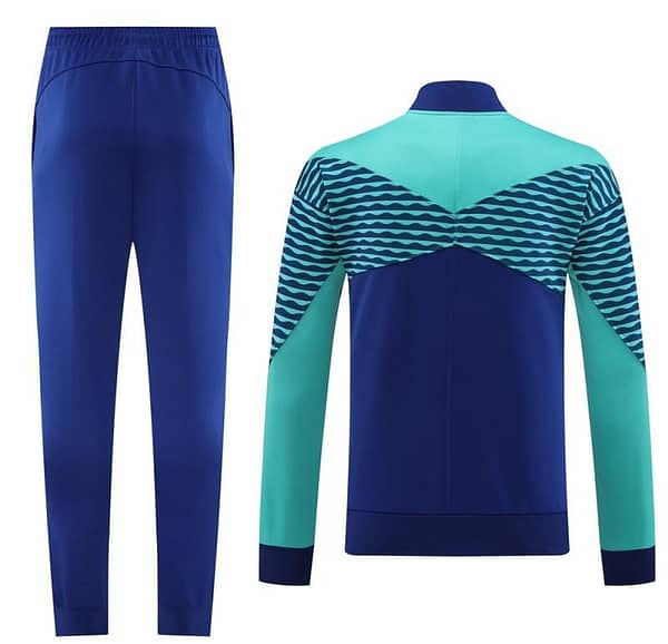23/24 Brazil Blue Full Zipper Jacket+Pants - Image 12