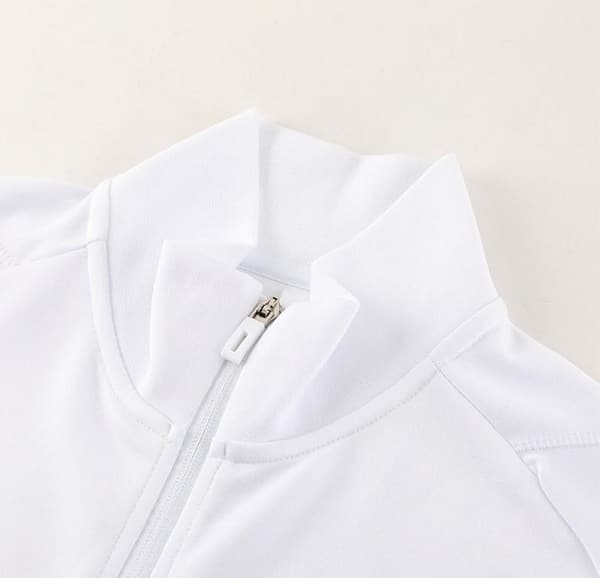2023 Italy 125th Anniversary White Full Zipper Hooide Jacket+Pants - Image 8